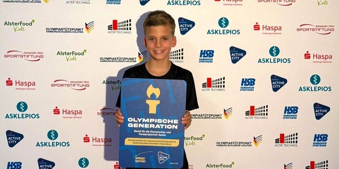 Auch der Fünftklässler Fünftklässler Matteo Rütten hofft auf Spiele in Hamburg. Foto: pr