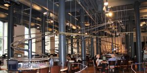 Achterbahn-Restaurant zieht um: Büros statt Gastro im Palmspeicher