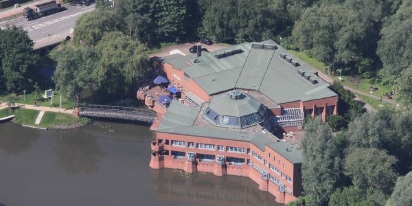 Feuer im Bürgerhaus Wilhelmsburg richtet großen Schaden an