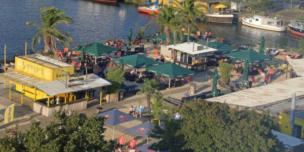 Der ehemalige Beachclub in Harburg