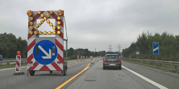Moorburg: Auf der A7 wird es bis Anfang November eng