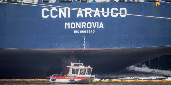 Containerriese CCNI Arauco: Das Feuer ist endlich unter Kontrolle