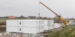 Brandstiftung in der Flüchtlingsunterkunft in Neuenfelde