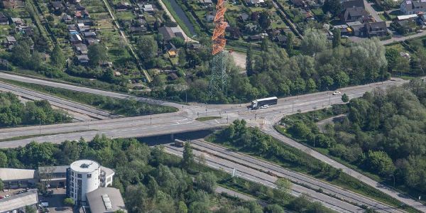 Auffahrt Neuland auf Stadtautobahn ab Montag wieder frei