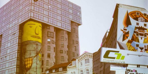 Walls can Dance: Bunte Wände sollen Harburg aufpeppen