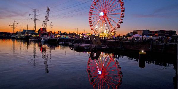 Das Binnenhafenfest in diesem Jahr. Foto: zv Binnenhafenfest: Eine tolle Veranstaltung fährt gegen die Wand