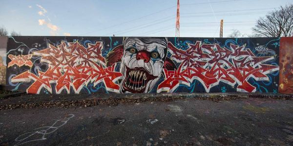 Harburgs erster Horror-Clown ist künstlerisch wertvoll