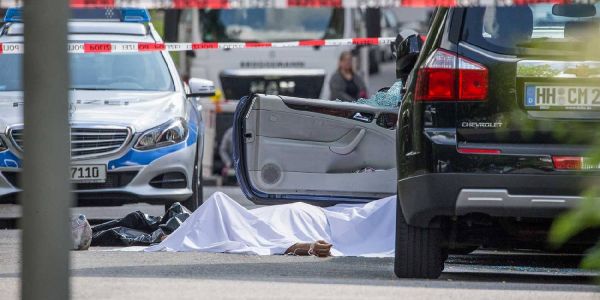 Der Tatort in der Steinikestraße. Foto: zv Todesschüsse in der Steinikestraße: Gerichtsverfahren wird eröffnet