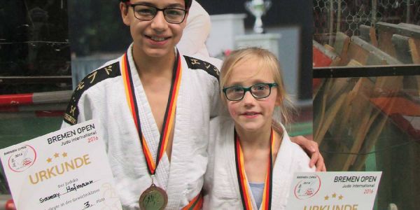 Sieg in Bremen: Judo-Talent Linda (9) gelang der große Wurf