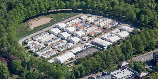 Bis 2017 war auf dem Schwarzenberg schon einmal eine Flüchtlingsunterkunft. Foto: André Zand-Vakili Schwarzenberg wird offenbar wieder Standort für eine Flüchtlingsunterkunft