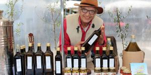 Seltener Gast: Mittwoch ist Olivenöl-Mann Carl Wenning auf dem Markt