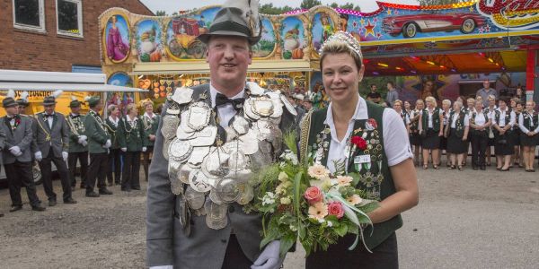 Moorburgs Schützenkönig Heiko Ritscher