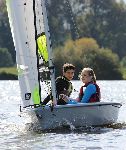 Jolle auf dem Neuländer See
