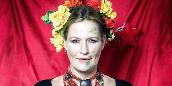 Kulturspeicher trifft Fischhalle: Suzanne von Borsody ist Frida Kahlo. Foto: privat Kulturspeicher trifft Fischhalle: Suzanne von Borsody ist Frida Kahlo
