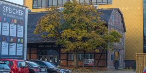 Gomringer-Gedicht zum Valentinstag am Speicher am Kaufhauskanal