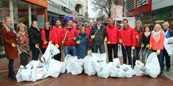 Damit Harburg wieder glänzt: Am Freitag wird die City aufgeräumt