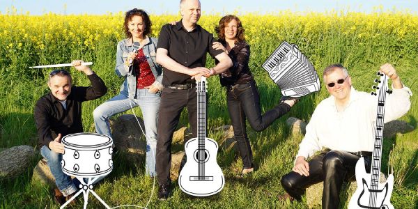Die Formation Guitavio. Foto: pr Guitavio: Mit Pop, Rock und Soul gewürzter Folk in der Fischhalle