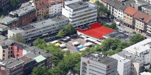 Gesperrte Blumenmarktfläche: Verwaltung will sie nicht freigeben