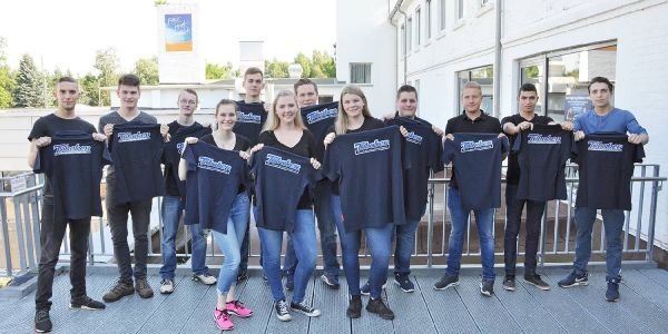 Für zwölf Azubis war Ausbildungsstart beim Autohaus Tobaben