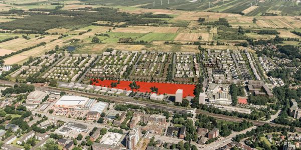 Das neue „Sport- und Spielband“ im Quartier Vogelkamp. Foto: IBA Hamburg 350 Meter langes Sport- und Spielband in Neugraben wird eröffnet