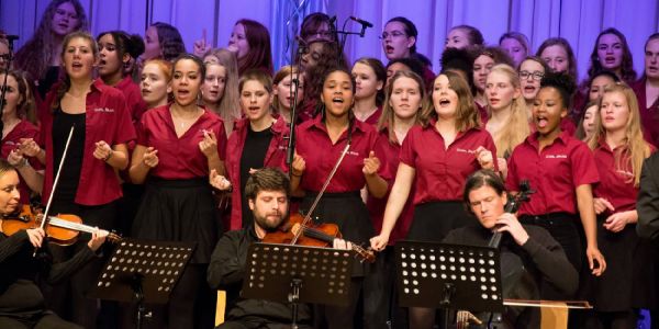 Der Chor der GSH, Gospel Train. Foto: pr Gospel Train & Friends mit neuem Programm in der Ebert-Halle