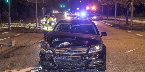 Fünf Verletzte bei Verkehrsunfall auf dem Großmoordamm