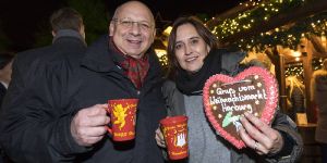 Harburgs Weihnachtsmarkt: Schöne Eröffnung trotz Dauerregens