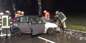 Ramelsloh: Autofahrerin stirbt bei Frontalzusammenstoß auf der K9