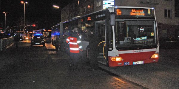 Eißendorfer Straße: Sieben Verletzte nach Unfall mit Linienbus