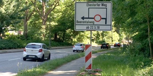 Sperrung in Eißendorf: Langenberg und Beerentalweg zwei Tage dicht