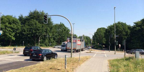 Behinderungen: Bremer Straße gesperrt - Beerentalweg verschoben