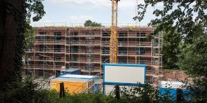 Neue Wohnungen: Im Stadtteil Harburg wird besonders eng gebaut