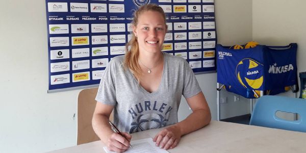 Mie Maleen Dickau wird neue Libera in Neurgaben. Foto: VTH Mie Maleen Dickau wird neue Libera bei Neugrabens Volleyballerinnen