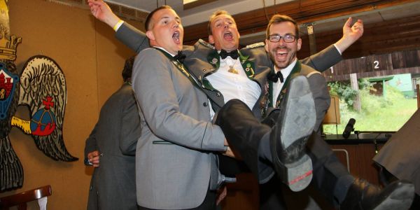 Malermeister Jörg Geffke: Ab heute ist er wieder ein König