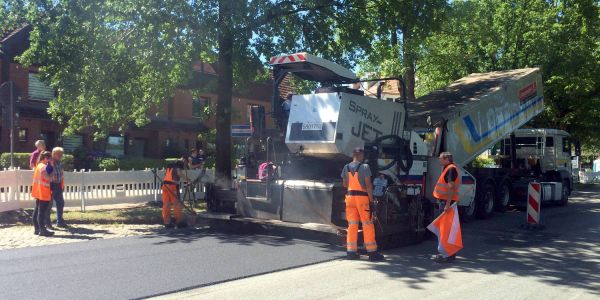 Die nächste Baustelle: Neuer Asphalt für die Winsener Straße