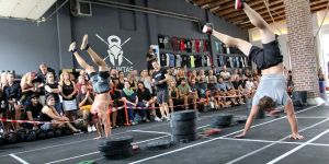Fitness-Battle im Binnenhafen: Wettkampf im "CrossFit Voluntas"