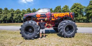 Monster Trucks: Show am Wochenende auf den Schwarzenberg