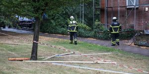 Blitz, Donner und Böen sorgten für vereinzelte Einsätze der Feuerwehr