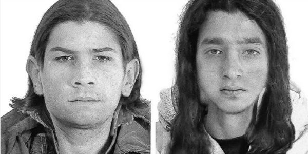 So sollen zwei der drei Räuber ausgesehen haben. Foto: Polizei Aktenzeichen XY...ungelöst beschäftigt sich mit Fall aus Heimfeld