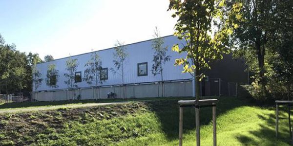 Eröffnung am 27. Oktober: die Uwe-Seeler-Halle. Foto: IBA Hamburg Nach acht Monaten Sanierung: Uwe-Seeler-Halle wird bald eröffnet