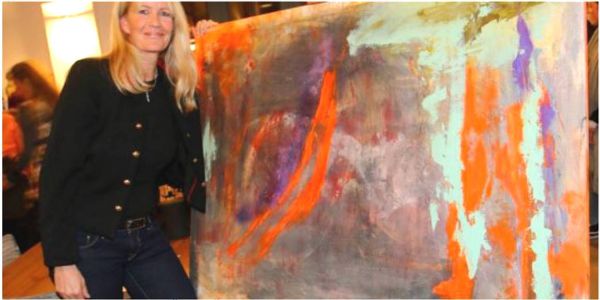 Nach dem Erfolg im vorigen Jahr kommt Künstlerin Annette Wiese wieder mit einer Ausstellung in die Fischhalle. Foto: Christian Bittcher Fischhalle wird zur Kunstgalerie: Vernissage von Annette Wiese