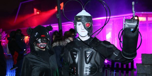 Halloween in Eißendorf: Horror-Häuser sorgen für Begeisterung