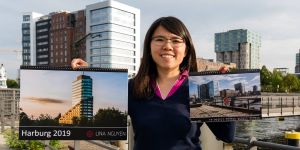 Wieder erhältlich: Lina Nguyen bringt Harburg-Kalender 2019 heraus