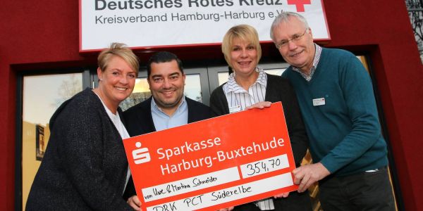 Oktoberfest: Ehepaar Schneider spendet ans DRK-Palliativ Team