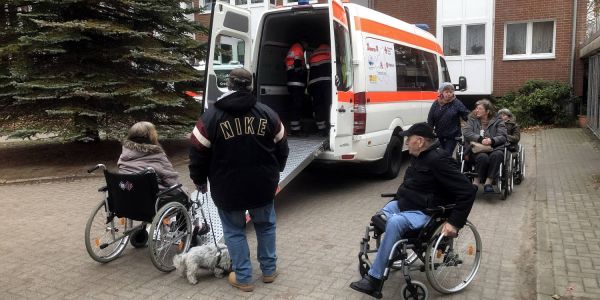 Betroffen von der Evakuierung ist auch ein Seniorenheim in der Mannesallee. Foto: André Zand-Vakili Fliegerbombe in Wilhelmsburg: Evakuierung und Sperrungen