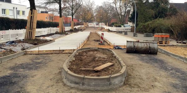 Weitere Bauarbeiten am Ehestorfer Weg: Freigabe erst am 22. Dezember