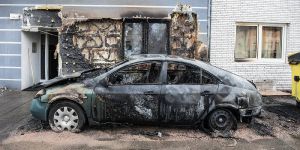 Jahreswechsel: Mehrere Brände und ein Toter bei Verkehrsunfall