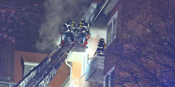 Fünf Tage nach Jahreswechsel: Mit Silvesterrakete Balkon in Brand gesetzt