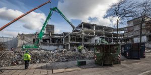 Der Abriss des Harburg-Centers geht in die Endrunde (Video)