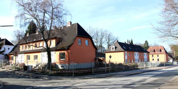 Abriss am Milchgrund: Tage des Reihenhaus-Ensembles sind gezählt